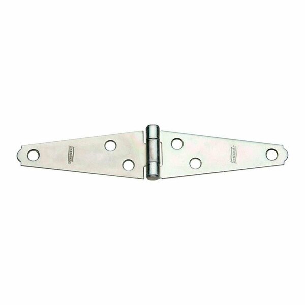 Homecare Products 3 in. Steel Light Strap Hinge - Zinc-Plated, 2PK HO3305011